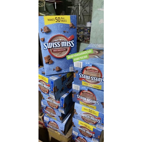 Bột Ca cao Swiss Miss Của Mỹ- 1.95kg 50 Gói