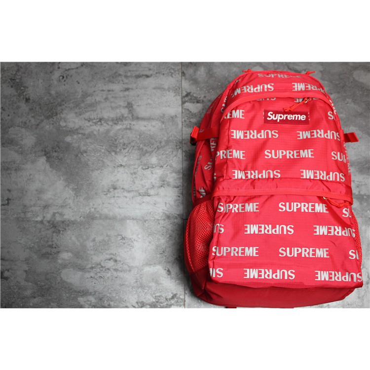 [⚡️Cao Cấp] Ba Lô Nam Nữ Supreme 3M Reflective Repeat Backpack