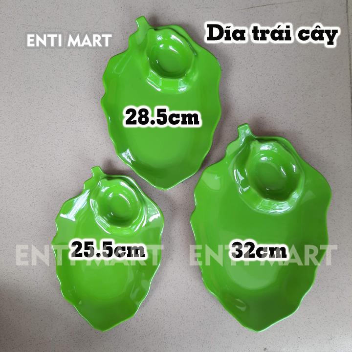 Dĩa Lá Kèm Chén Chấm Dài 28.5cm