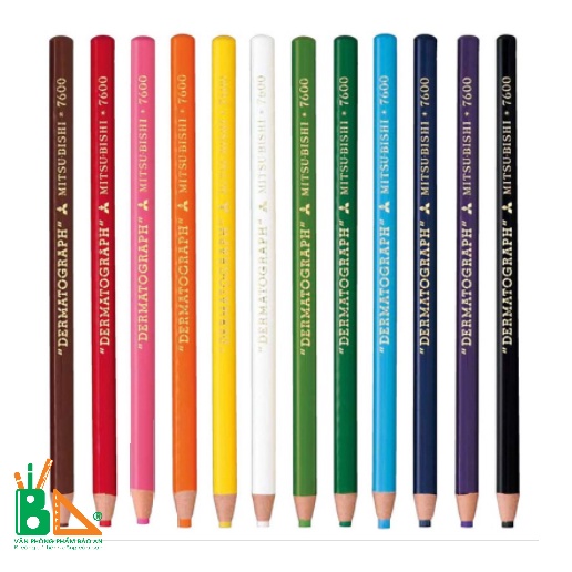 Bút Chì Xé Công Nghiệp Uni Mitsubishi Pencil 7600 nhiều màu