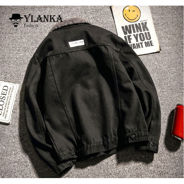 [VIDEO THẬT] [FREE SHIP TOÀN QUỐC] Áo Khoác Nam Lông Cừu - Áo Khoác Nam  Kaki Lót Lông Cừu Cực Chất | BigBuy360 - bigbuy360.vn