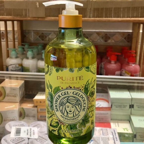 Sữa Tắm PURITE PROVENCE Aromatherapy Shower Gel Thư Giãn Tinh Dầu Hương Thơm Aroma 850ml