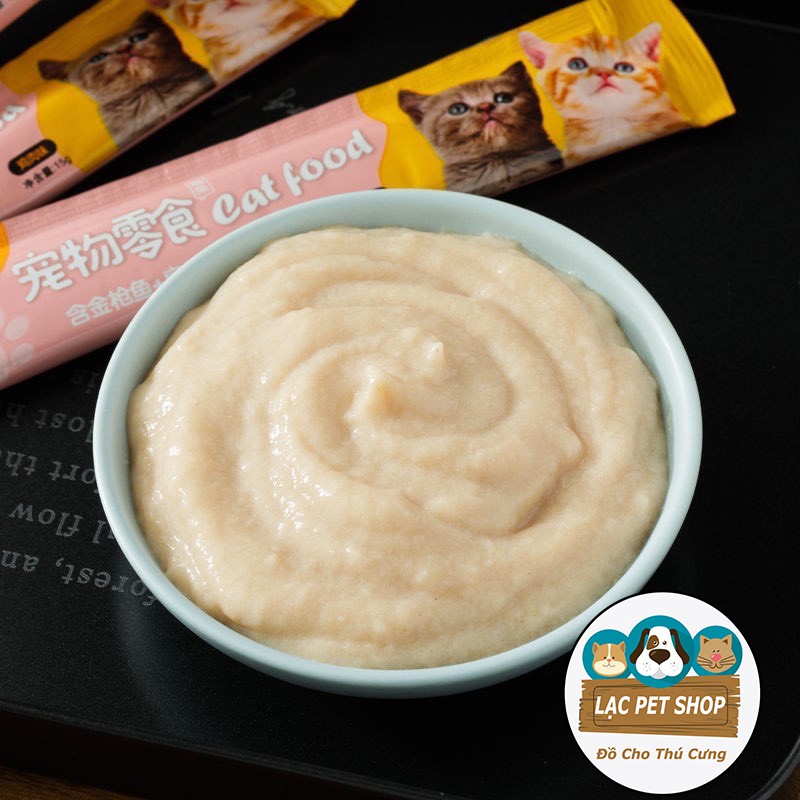 3 thanh Pate thanh SHIZUKA Cho Mèo - 14gr Mỗi Thanh - Mix 3 Vị  Ngẫu Nhiên