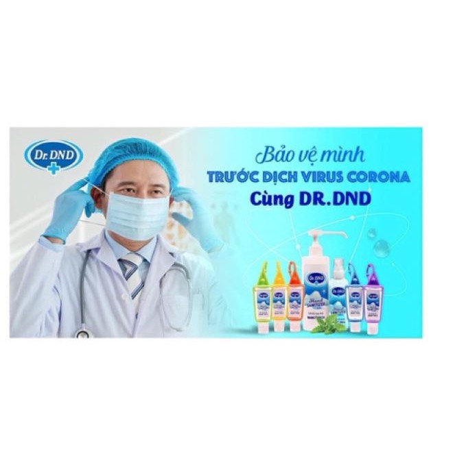 CHÍNH HÃNG GEL RỬA TAY KHÔ DR.DND NANO BẠC 500ml | WebRaoVat - webraovat.net.vn
