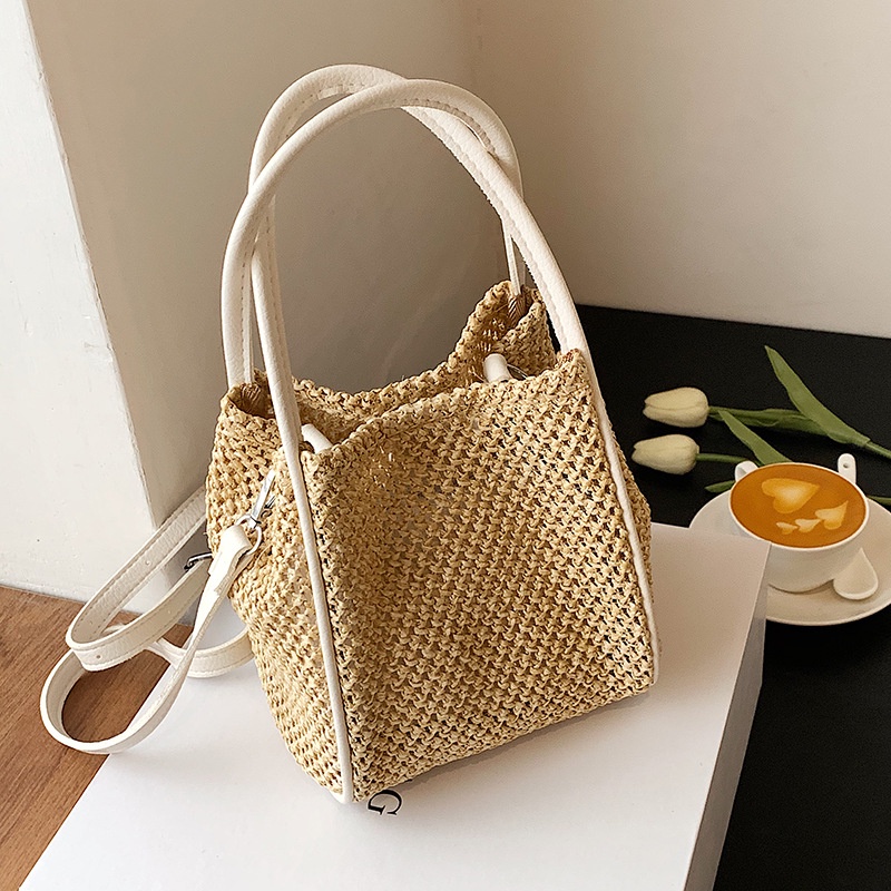 Túi Cói Đeo Chéo Thiết Kế Mới Thời Trang Mùa Hè Cho Nữ 2022