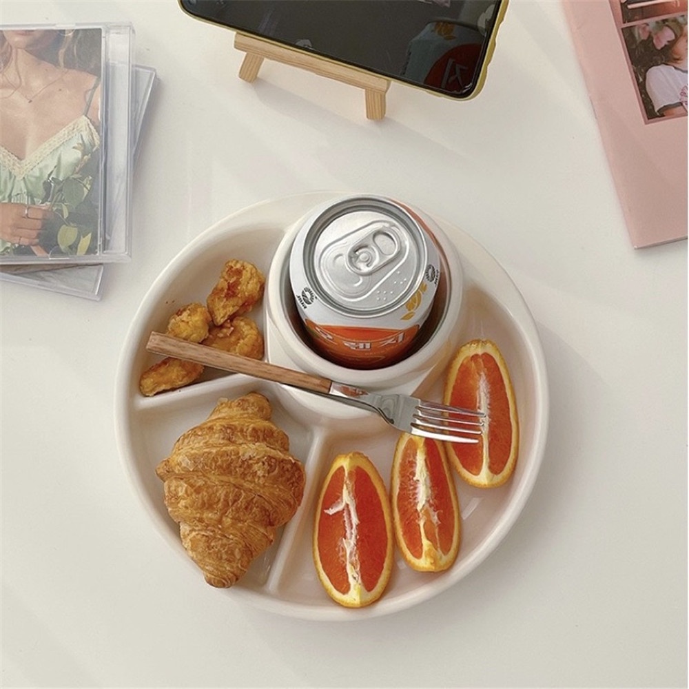 Khay Đựng Thức Ăn 4 Ngăn Đa Năng