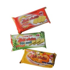 Combo 50 chiếc lương khô Hải Châu Mix vị 65G