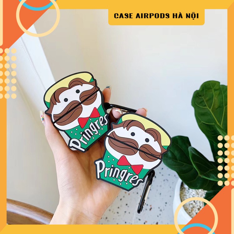 Case Airpods - Ốp Airpods 1 2- Pringres -PK582