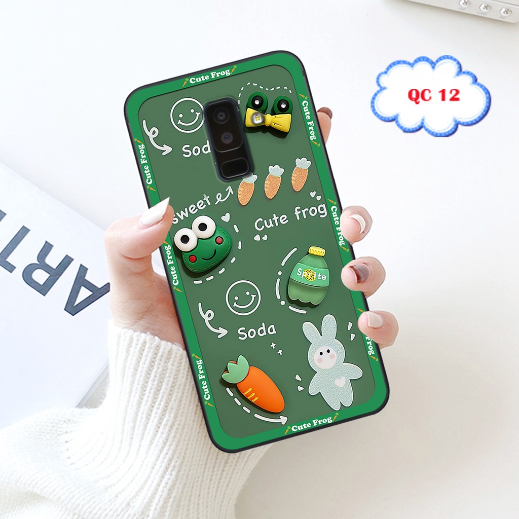 Ốp Samsung J8 in hình hoạt hình cute, dễ thương , đáng yêu