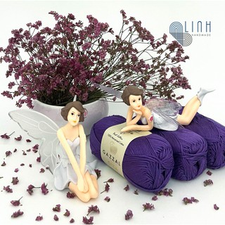 Cuộn Len Sợi Cotton Bóng Gazzal Giza(bảng màu 2)