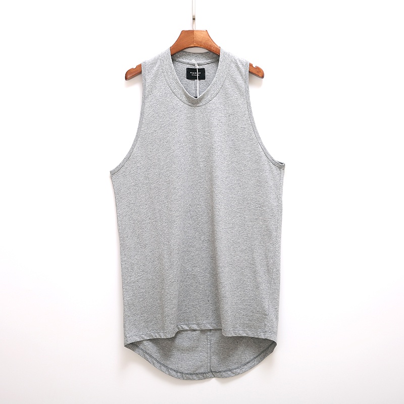 Áo Thun Không Tay Hở Lưng Thời Trang Đường Phố Cho Nam Nữ