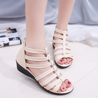 Giày Sandal Đế Bệt Chiến Binh Đế Cao 4Cm G066
