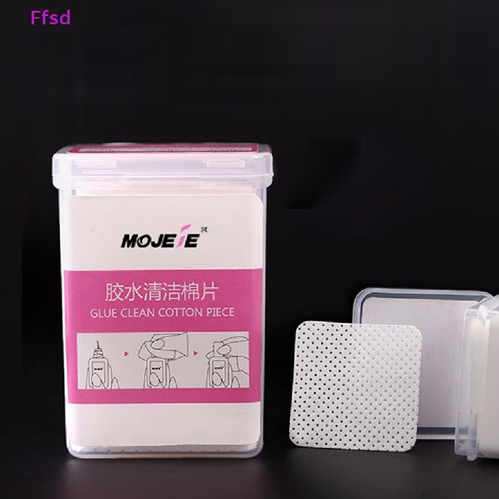 Bộ 200 Miếng Bông Cotton Tẩy Trang Lông Mi Tiện Dụng