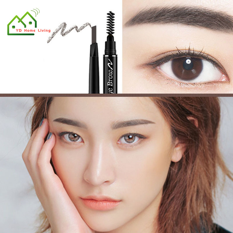 [Hàng mới về] Bút kẻ lông mày hai đầu không thấm nước và mồ hôi lâu trôi tự nhiên cho người mới bắt đầu