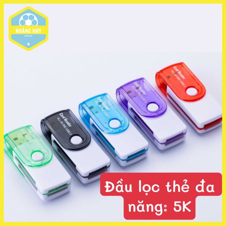 Đầu lọc thẻ USB 2.0 đa năng tốc độ cao nhiều tiện dụng - Bảo Hành 3 THÁNG