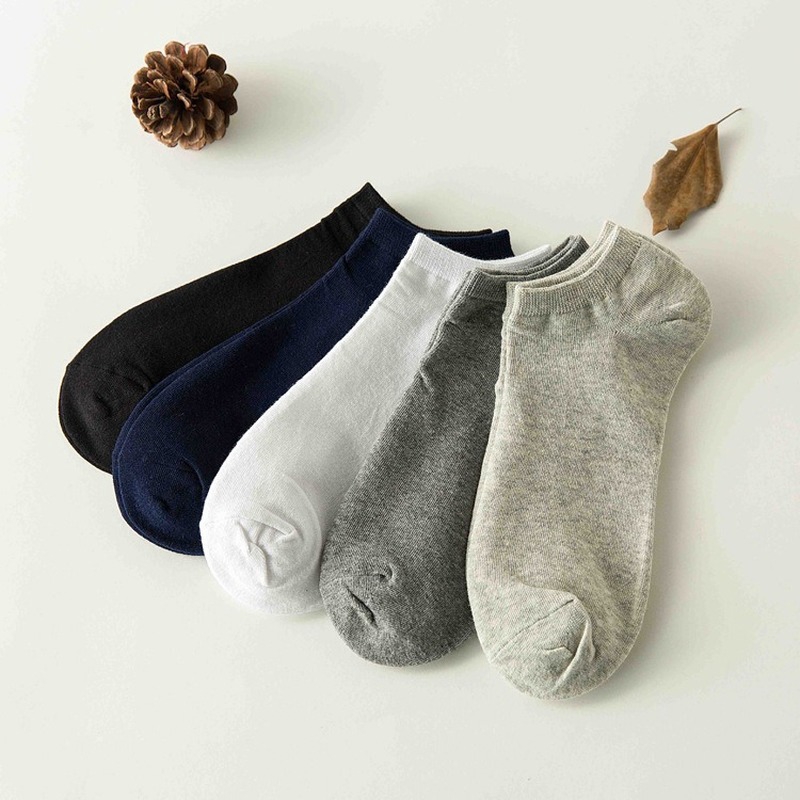 Vớ cotton cổ ngắn thời trang dành cho nam