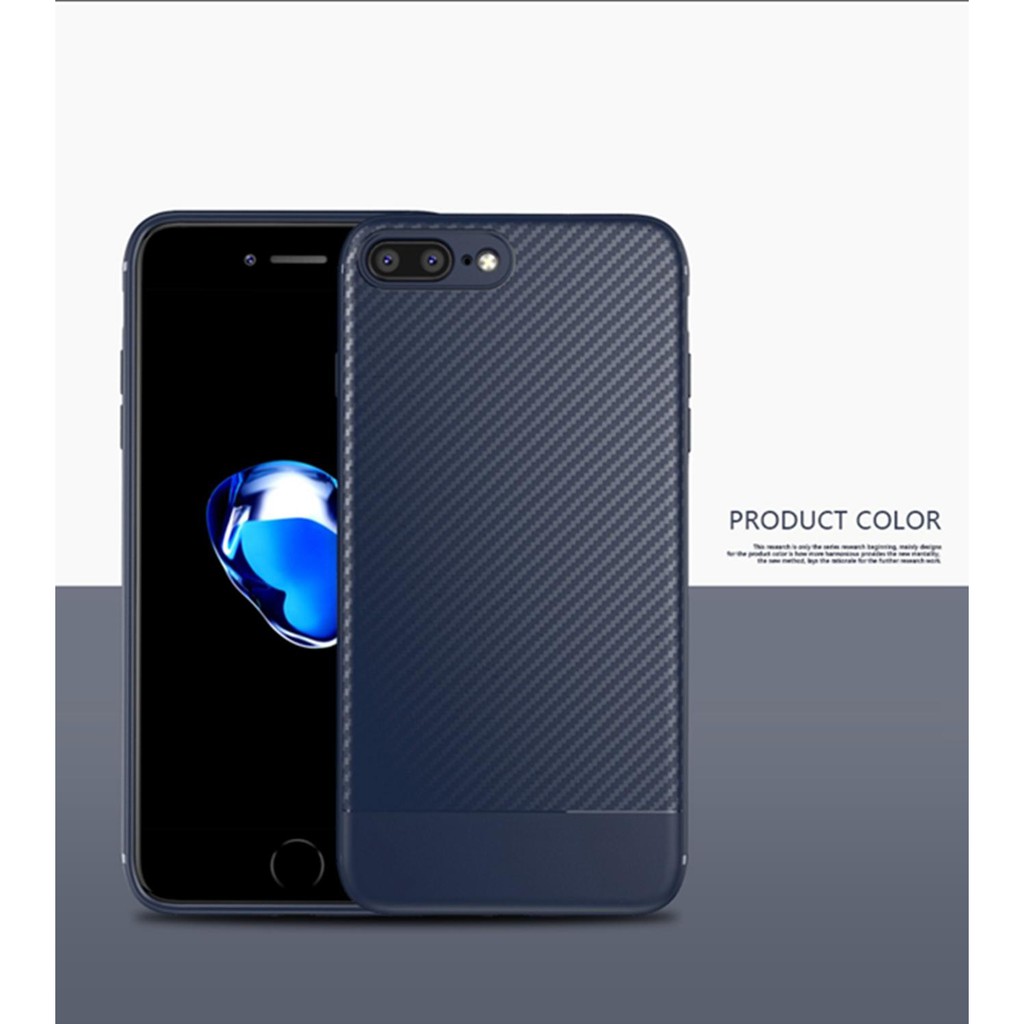 Ốp điện thoại sợi carbon silicon mềm cao cấp cho iPhone 6 6s 7 8 plus X XR XS Max 11 Pro Max