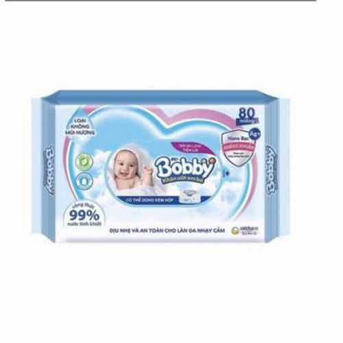 khăn ướt Bobby 100 miếng