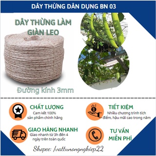 Dây thừng pp- dây bô , trang trí, thả diều, cột,.. 3mm , con gà