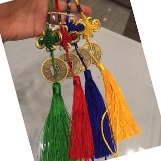 Dây đồng tâm kết dây - tua rua trang trí - dây may mắn