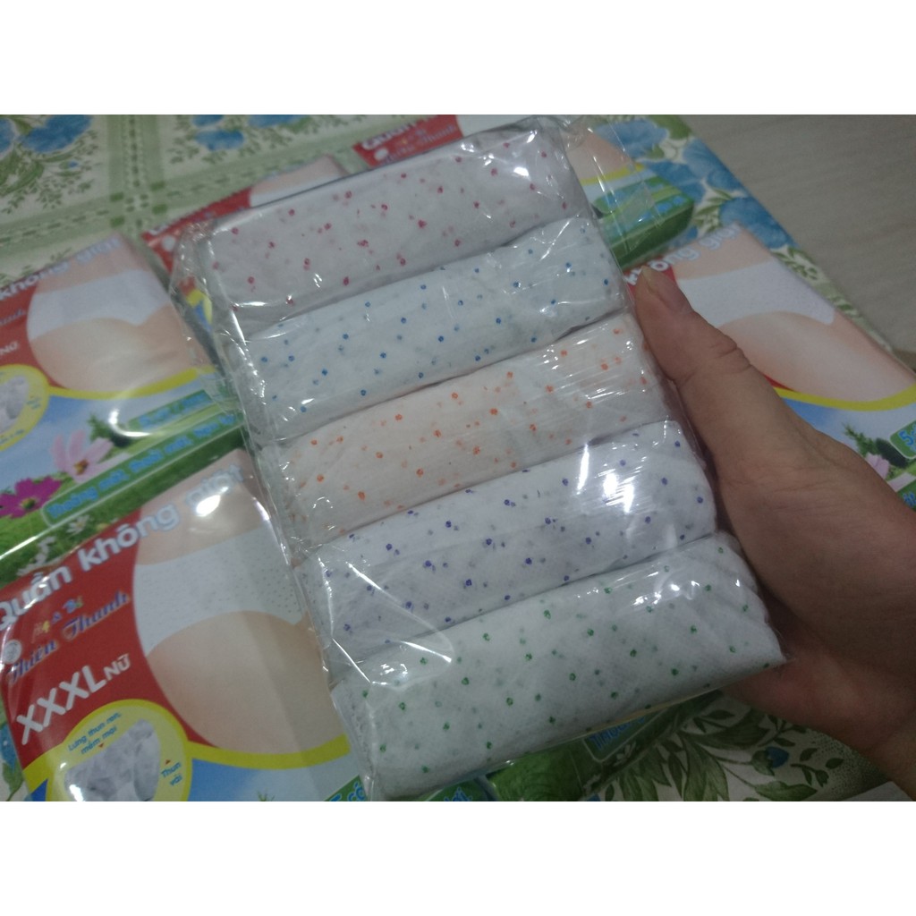 Combo 10 quần lót giấy Thiên Thanh XXL - XXXL
