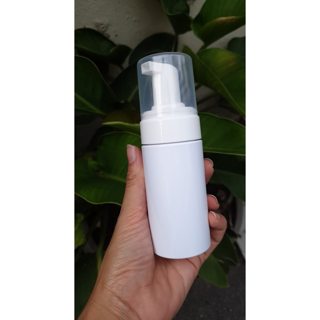 Chai tạo bọt 100ml trắng