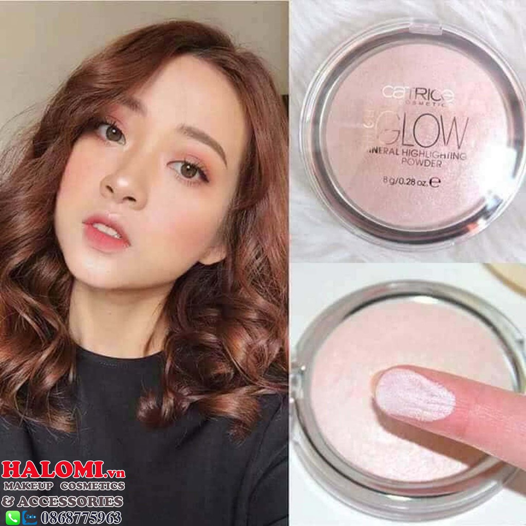 Phấn Bắt Sáng Catrice High Glow Mineral Highlighting Powder Chính Hãng HALOMI