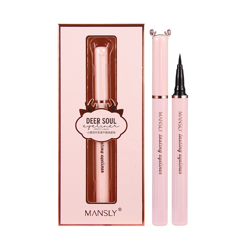 Bút kẻ mắt MANSLY nhanh khô chống thấm nước và mồ hôi không gây chóng mặt | BigBuy360 - bigbuy360.vn