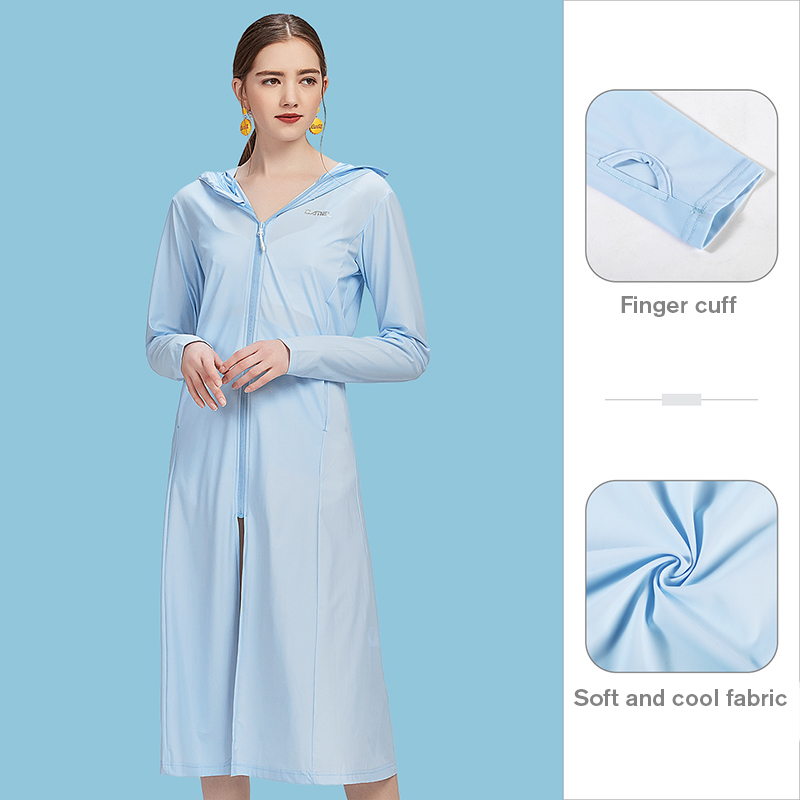 Áo khoác CAMEL chống nắng bằng vải lụa lạnh thoáng khí thời trang cao cấp