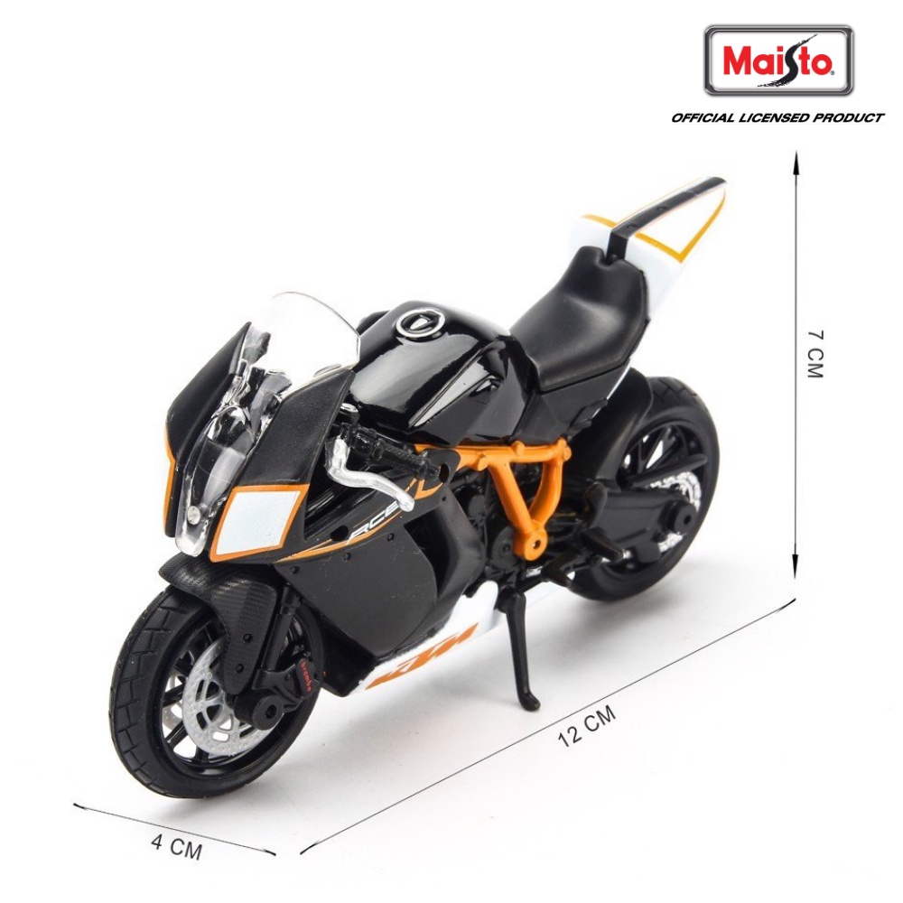 Mô hình mô tô KTM RC390, 1190 RC8, 640 Duke II 1:18