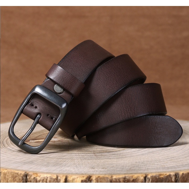 Thắt lưng da Retro 1 kim ( 3.3mm)