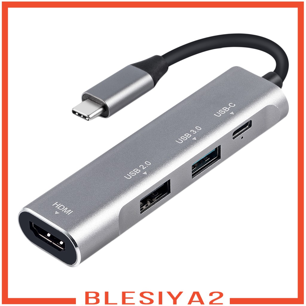 Đầu Hub chuyển đổi USB-C Loại C sang 4K HDMI USB 30 2.0 PD cho MacBook Pro