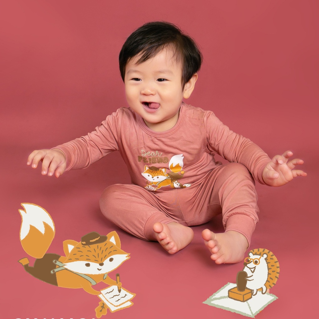Chaang Bộ dài cúc vai Park AW2022D10