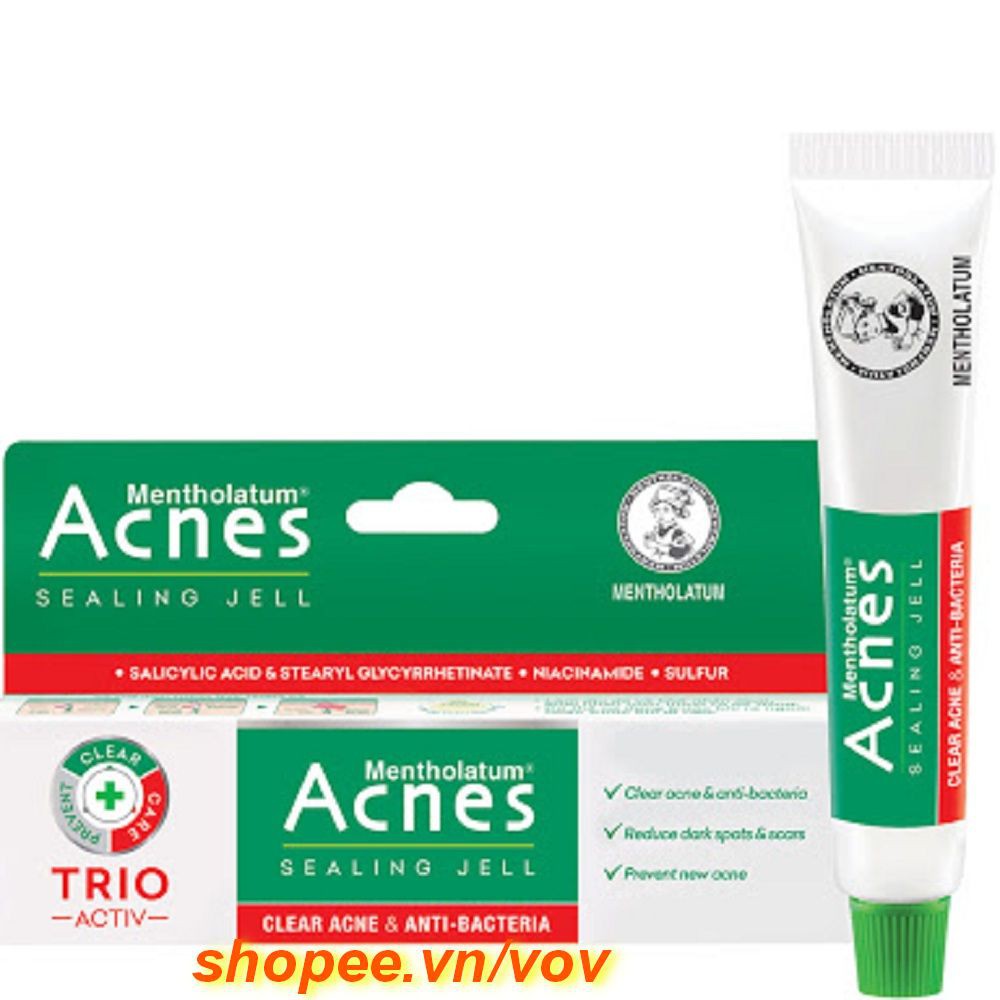 Gel Ngừa Mụn Kháng Khuẩn 18g Acnes Sealing Jell, vov Chuyên Hàng Hiệu Chính Hãng.