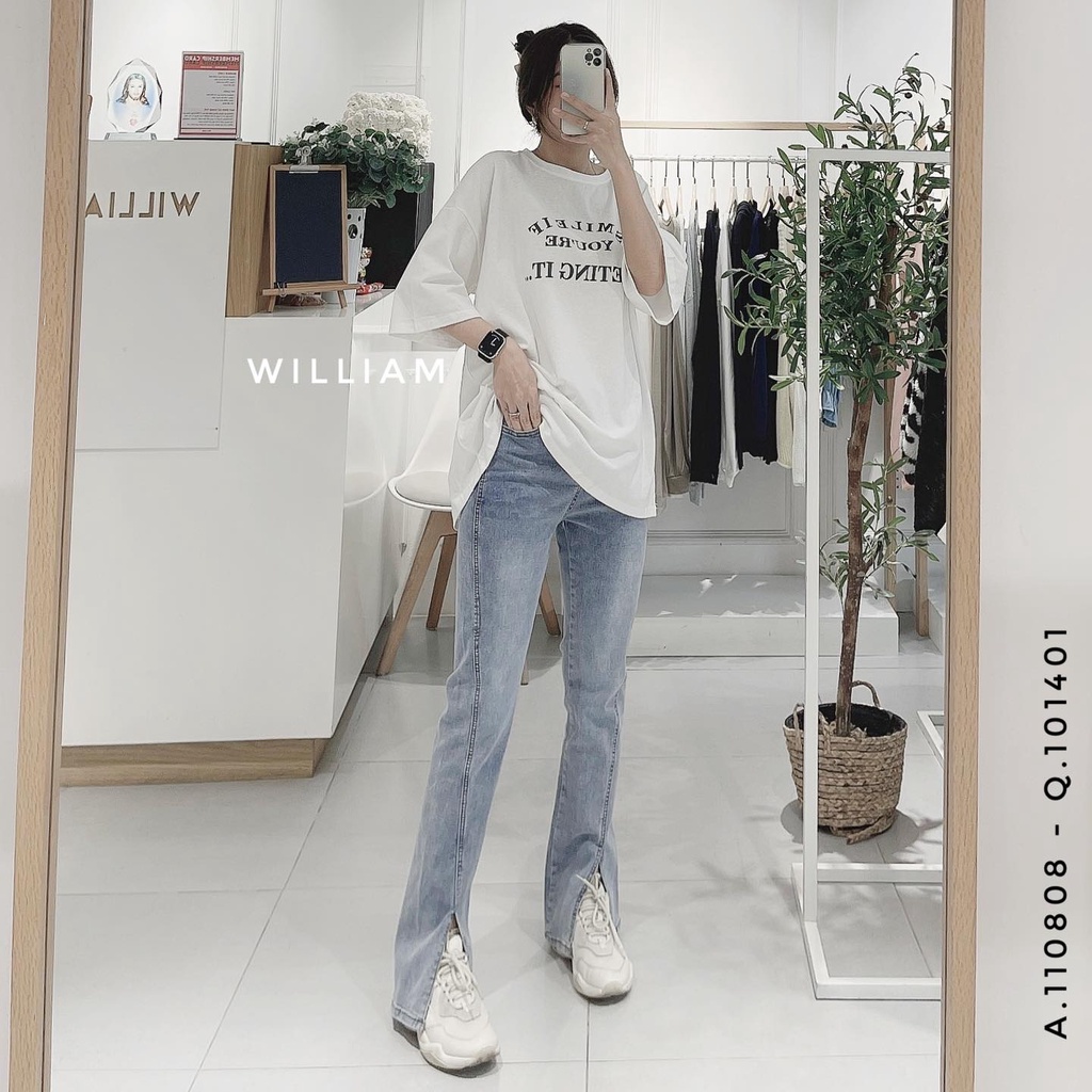 Quần jean xẻ xéo 5167 (101401)