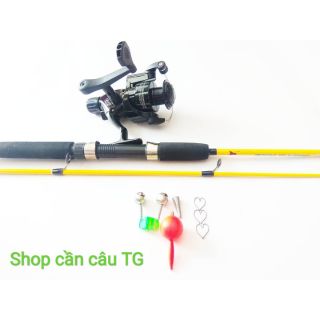 Bộ cần câu máy 2 khúc đặt ruột kèm máy CB 540 và phụ kiện