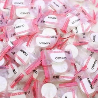 Sale xả khoo 10 viên mặt nạ nén miniso dạng giấy nhật bản