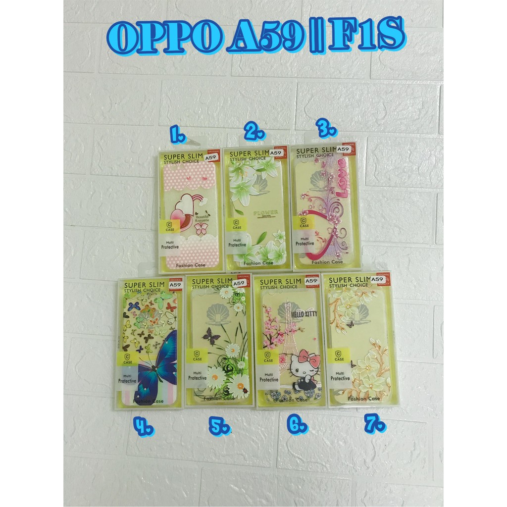 Oppo F1S/ A59_ Ôp lưng thời trang dẻo đính đá Tặng kèm kính cường lực.,