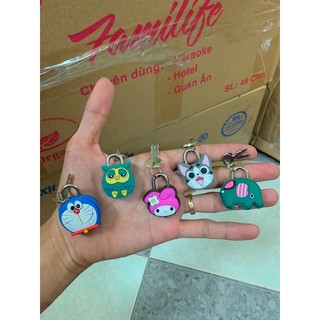 Ổ khoá mini hình thú dễ thương