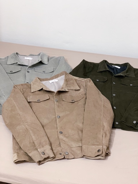 Áo khoác nhung nam nữ - RETRO VELVET JACKET