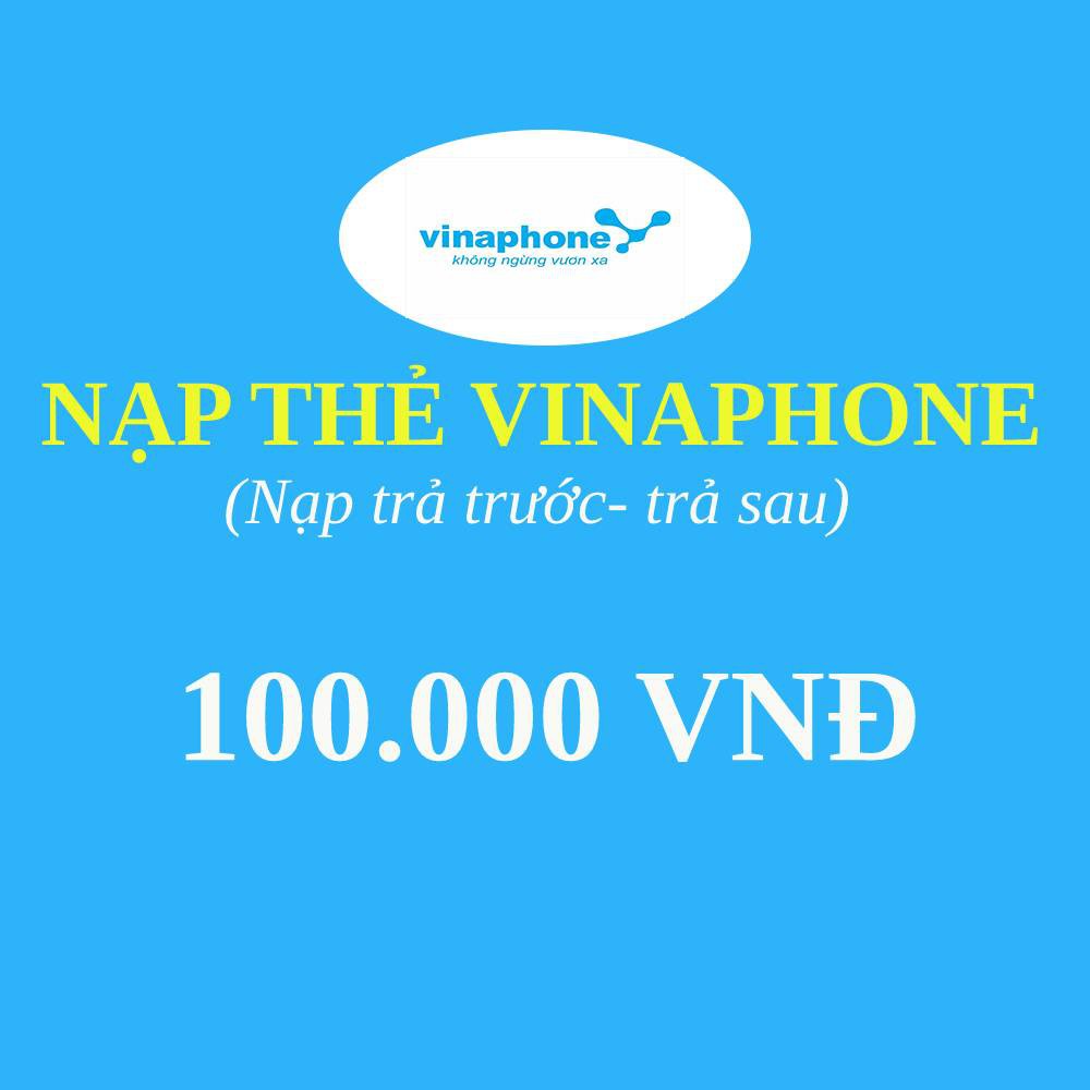 Thẻ nạp Vinaphone 100.000