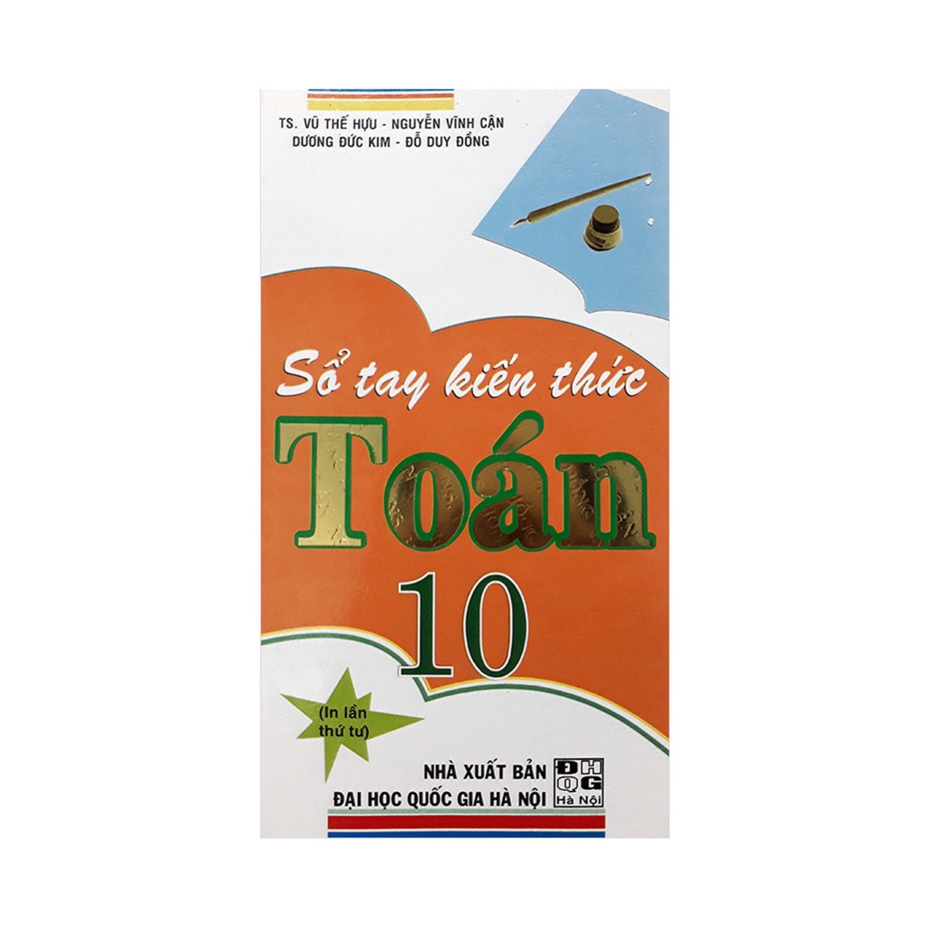Sách - Sổ Tay Kiến Thức Toán 10