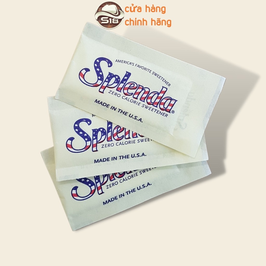 đường ăn kiêng splenda cho người bệnh tiểu đường, ăn kiêng, DAS combo 10 gói - S18 official