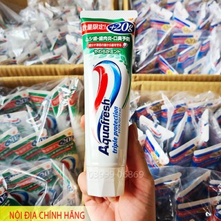 Kem đánh răng Aquafresh Nhật Bản 160g