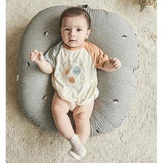 Gối Chống Trào Ngược Rototo Bebe vải ripple nhăn