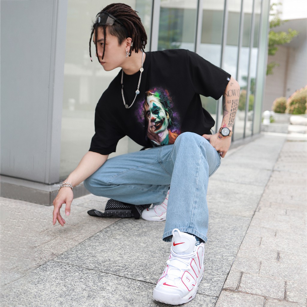 Quần Baggy Trơn Ống Suông Đứng - Chất Vải Jeans Cao Cấp Mềm Mịn - Unisex Nam Nữ Hot Trend Dễ Phối Đồ - Màu Xanh Nhạt 2 | BigBuy360 - bigbuy360.vn