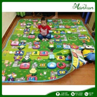 Thảm xốp maboshi 2 mặt cao cấp cho bé vừa học vừa chơi
