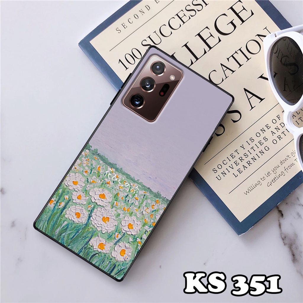 Ốp lưng Samsung Note 20 - Samsung Note 20 Plus - Samsung Note 20 Ultra - Ốp in hình Cánh đồng hoa - Chất liệu TPU