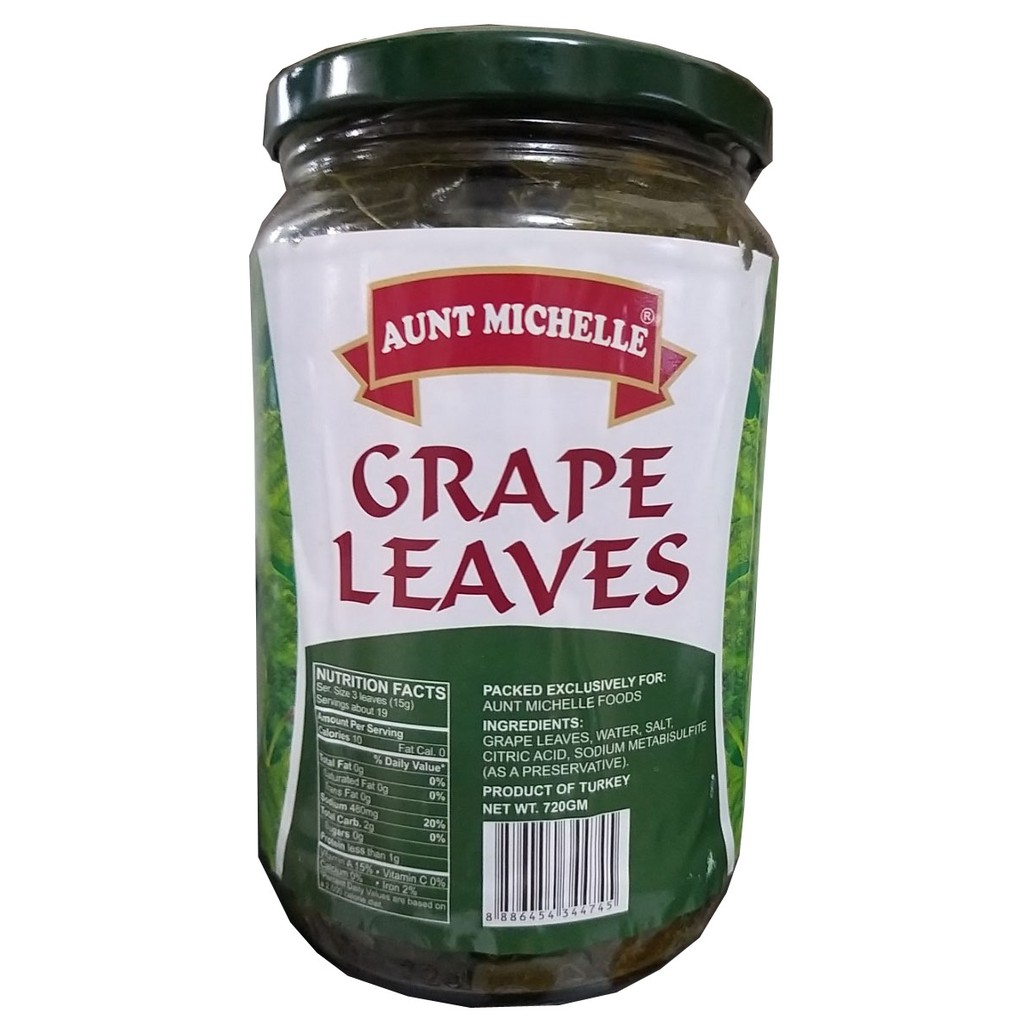 Lá Nho Muối Grape Leaves- Thổ Nhĩ Kỳ 720g