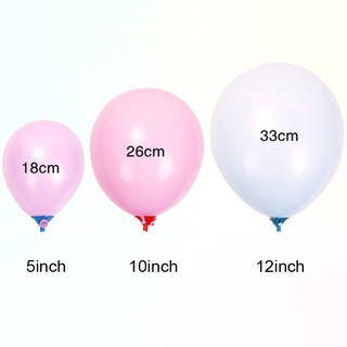 Set 50 Bóng pastel 10 inch màu chuẩn cực đẹp trang trí sinh nhật, tiệc cưới, sự kiện, khai trương